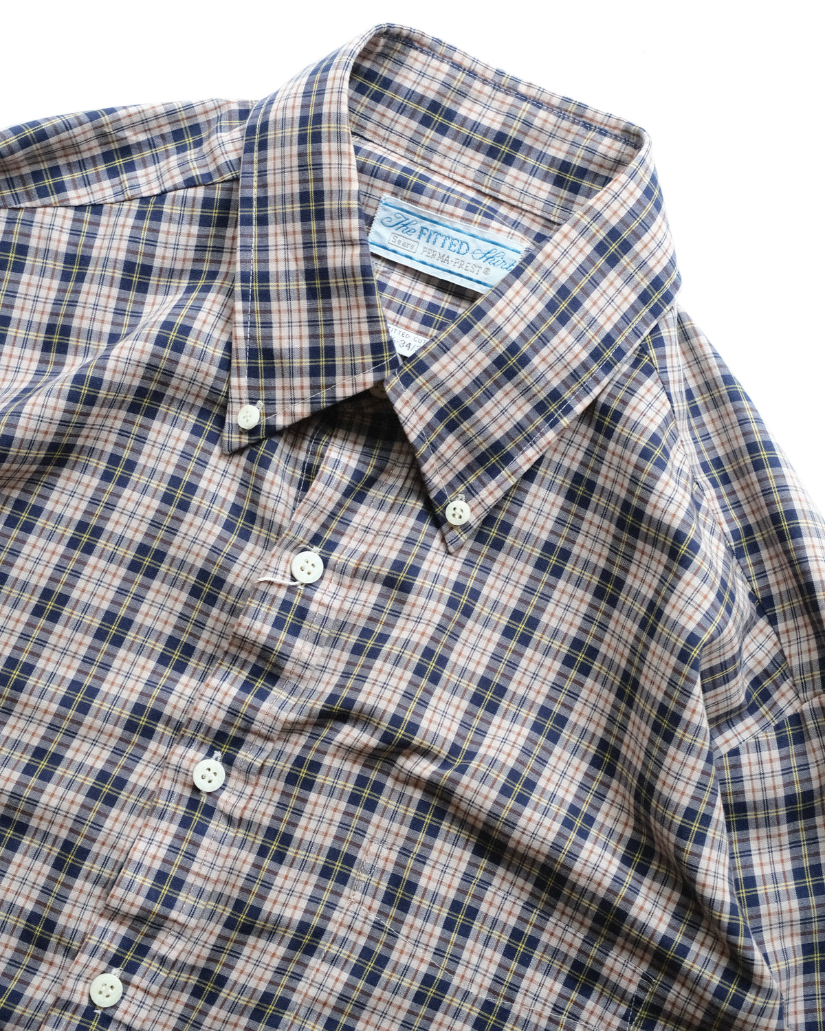 Sears - Perma Prest The Fitted Shirt
