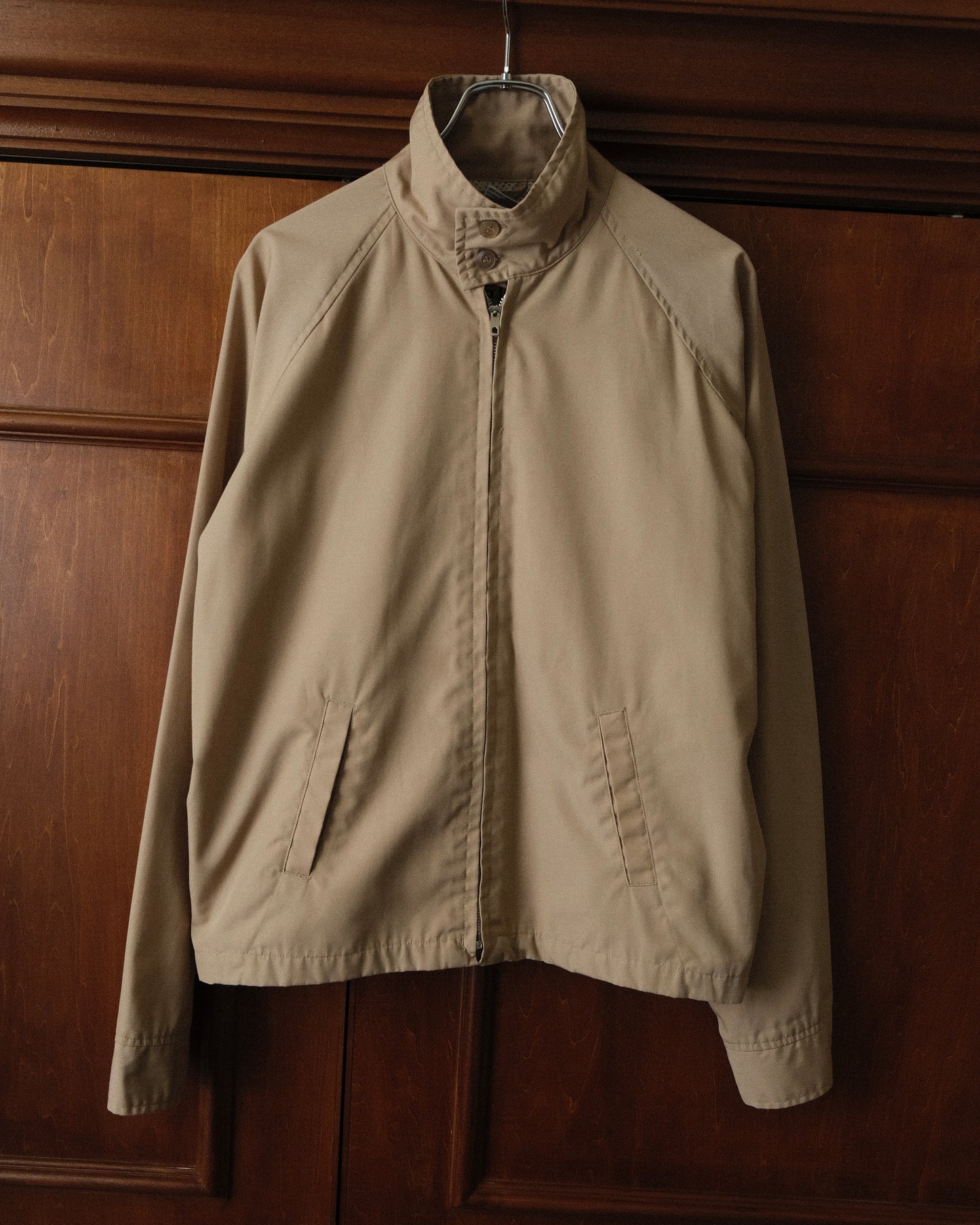 Stand Collar Swing Top Jacket