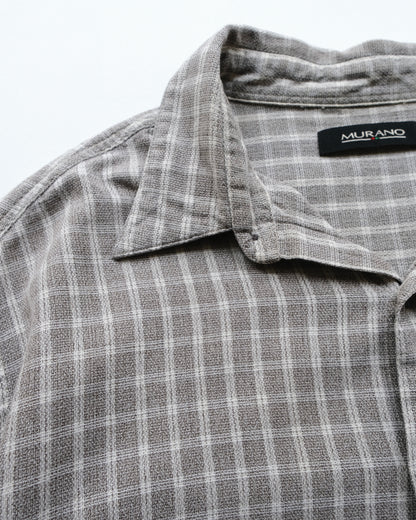 MURANO - Cotton Check Shirt