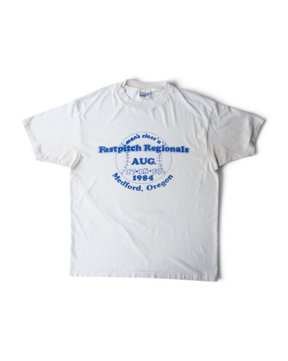 80s Hanes - Fastpitch Regionals Baseball Tee