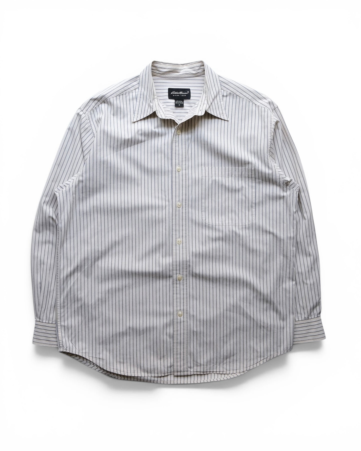 Eddie Bauer - Stripe Cotton Button Down Shirt