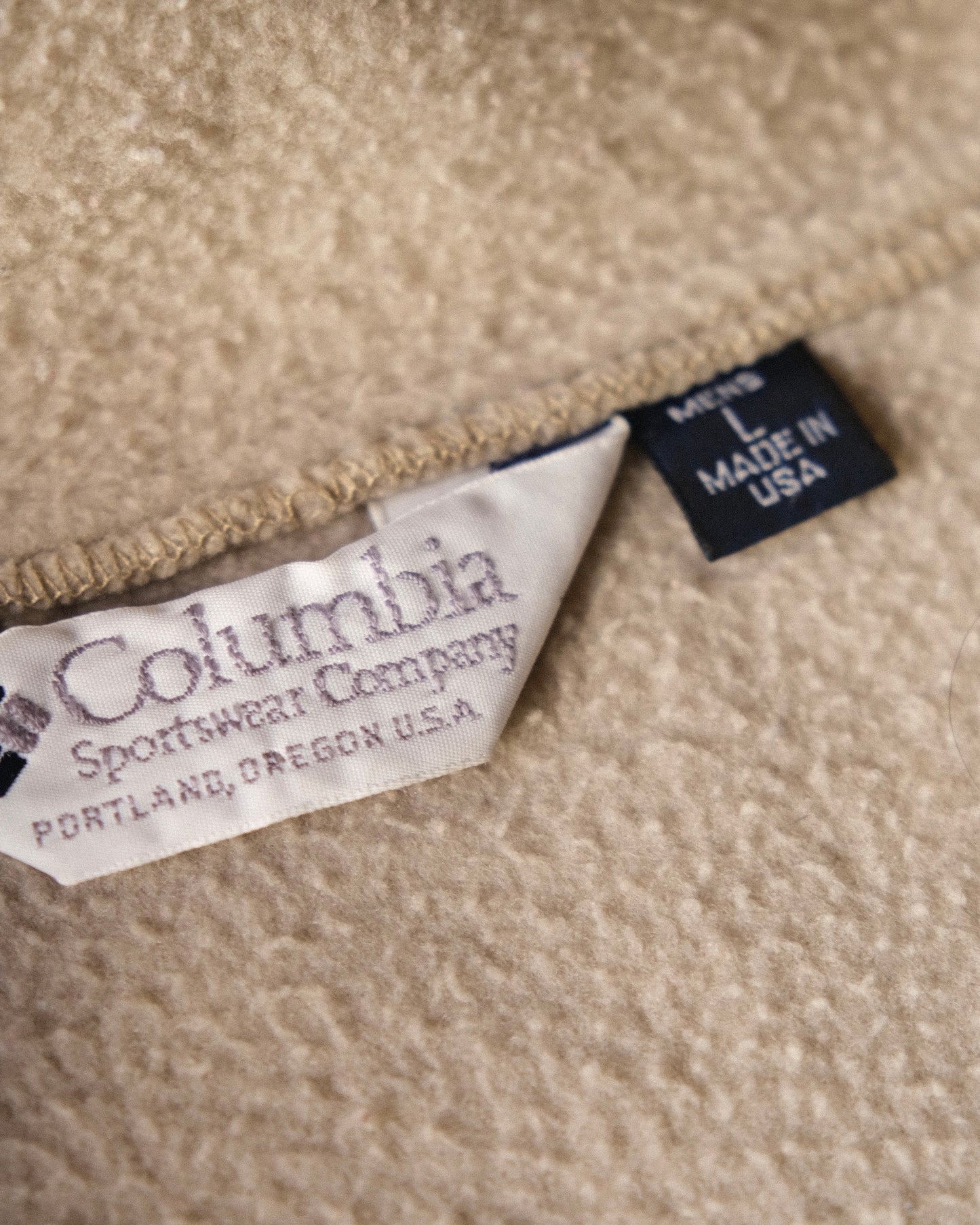 90s Columbia "Half Zip Fleece"