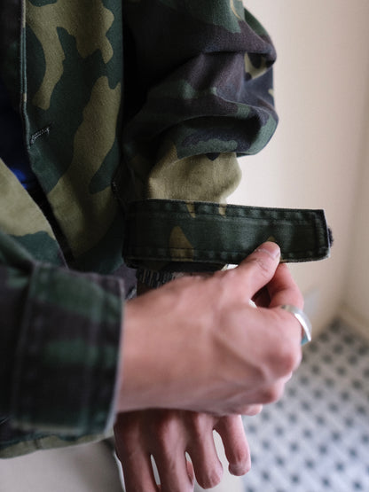 90s Bass Pro Shops Outdoors - Woodland Camo Field Jacket
