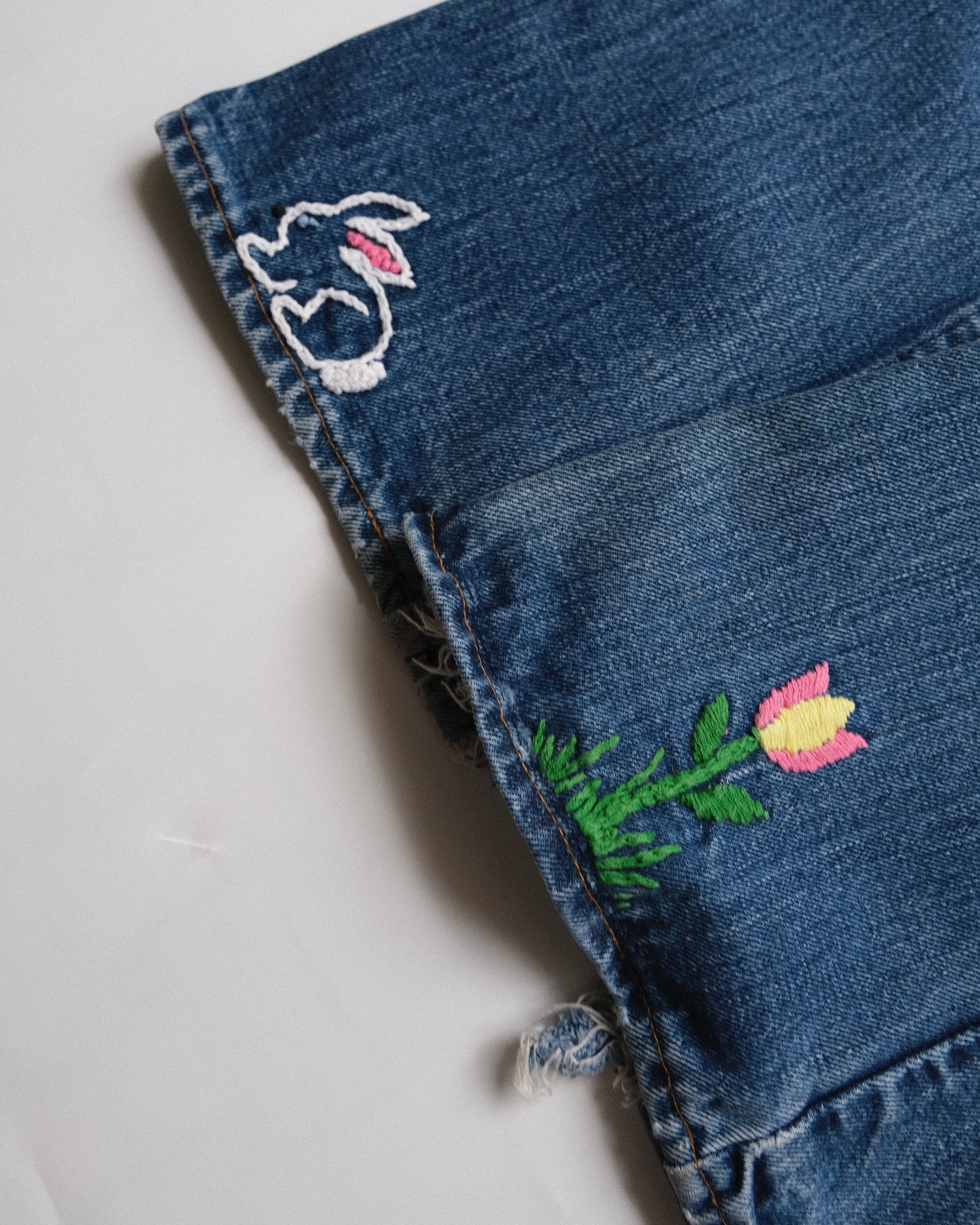 96. Levi's 646 Bell Bottom Denim Pants