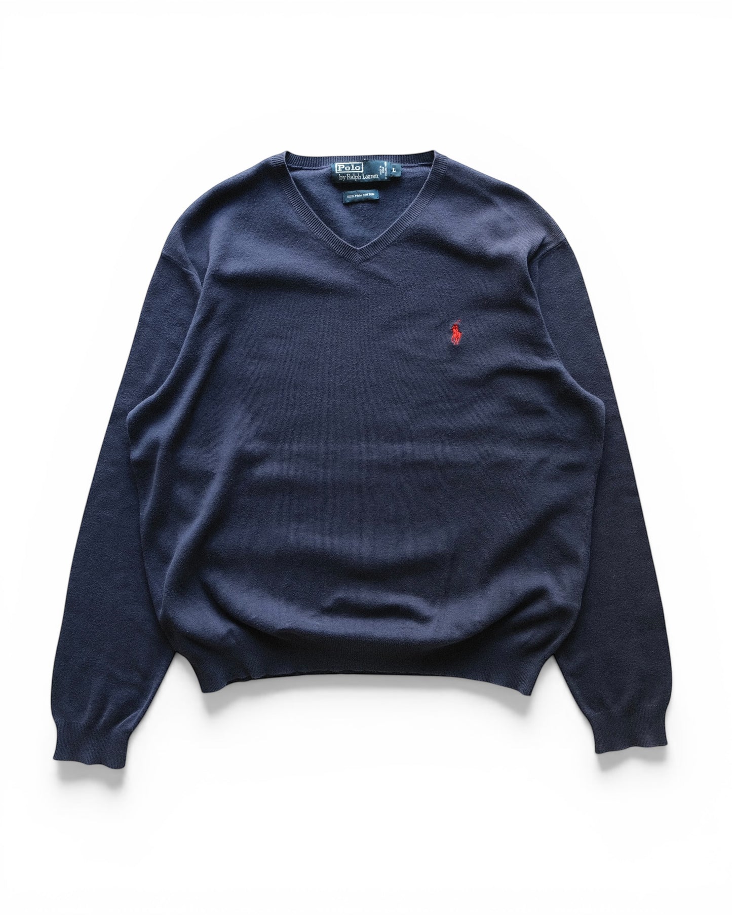 Polo Ralph Lauren - PIMA COTTON V Neck Knit