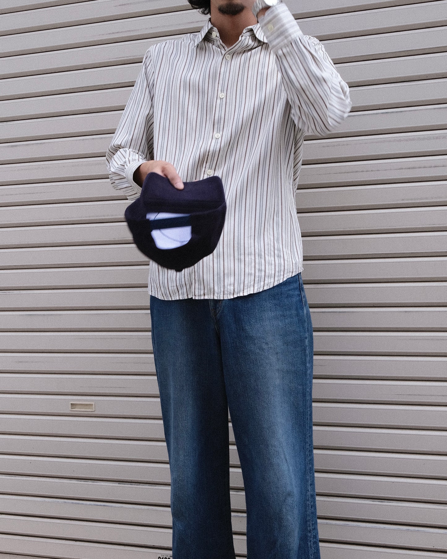 Claiborne Luxe - Silk Stripe Shirt