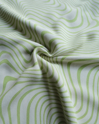 NO BOUNDARIES - Open Collar Rayon Shirt