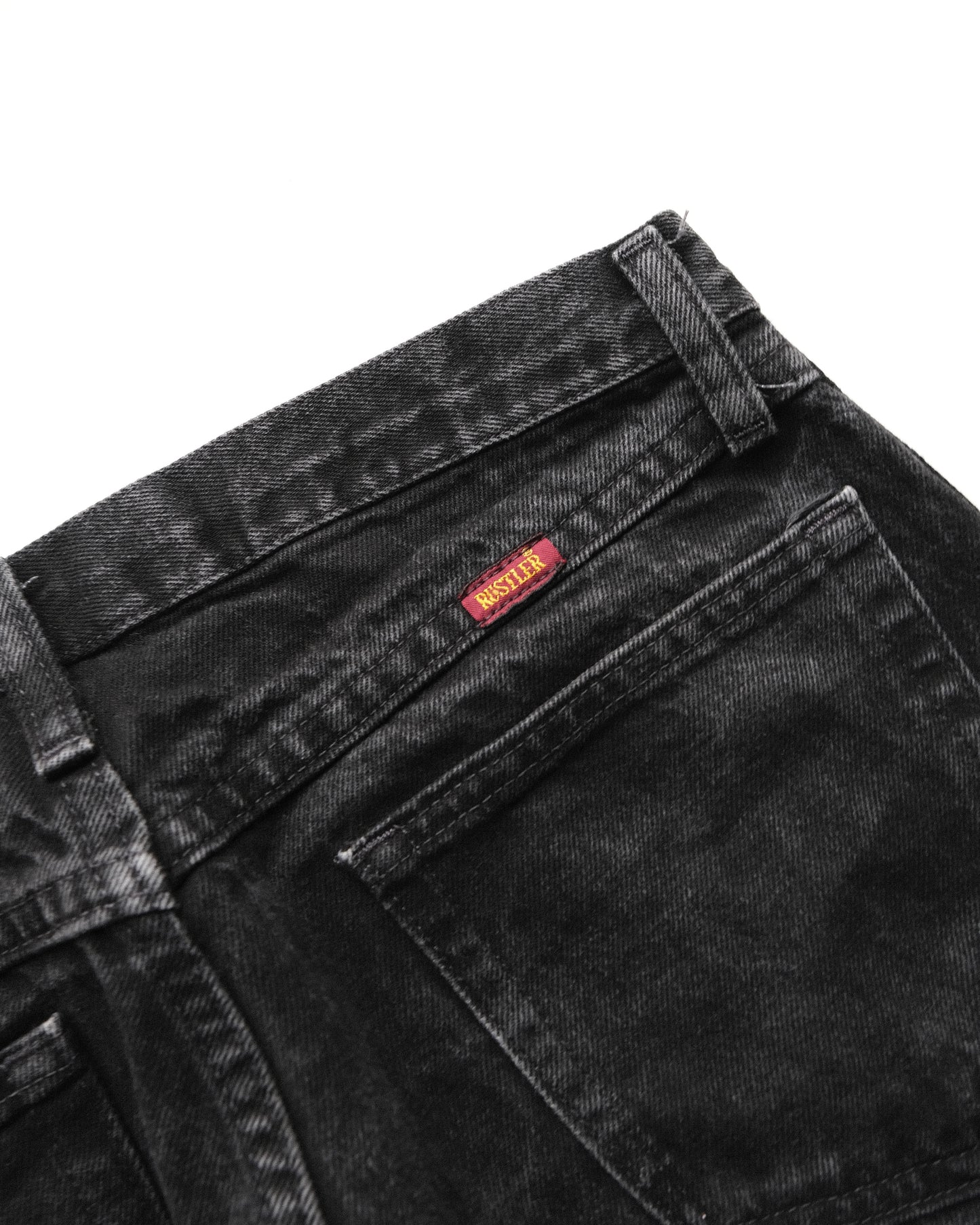 RUSTLER - Black Denim Pants