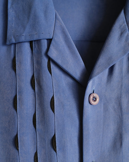 Nat Nast - Open Collar Rayon Shirt