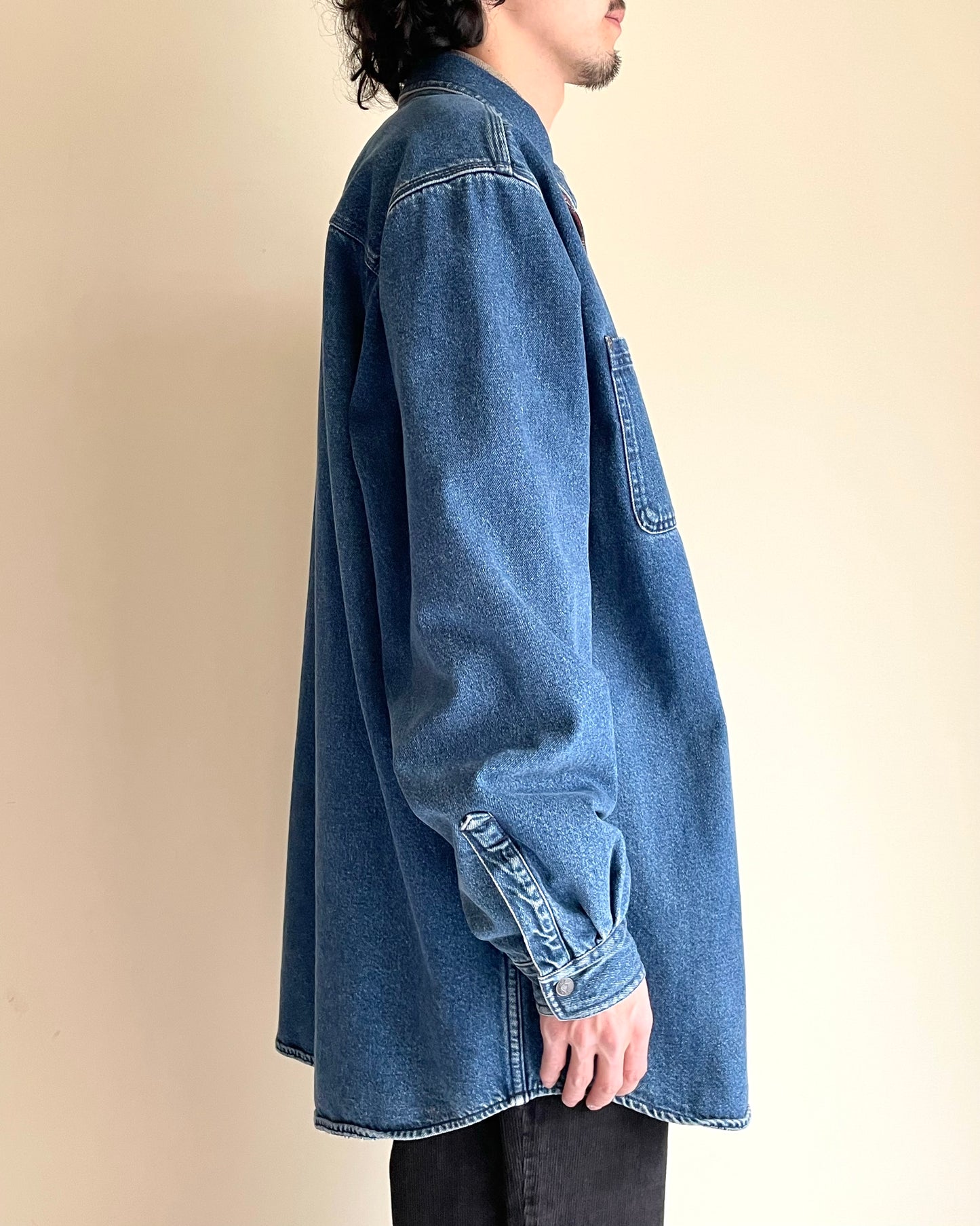 祐天寺・五本木・学芸大学の古着屋、セレクトショップ。[L.L.Bean - Flannel Lined Denim Shirt Jacket]