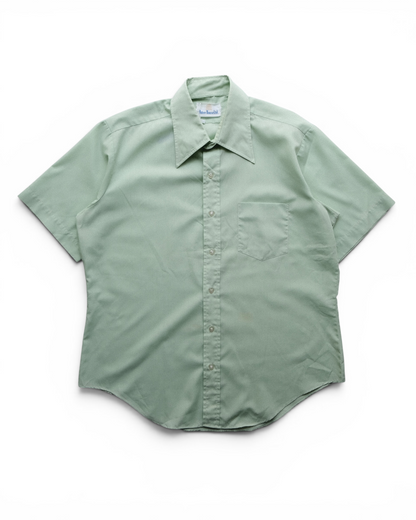 Mint Green Poly/Cotton Shirt