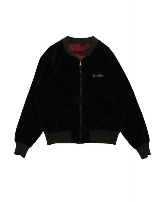 Candice - Velour Souvenir Full Zip Jacket