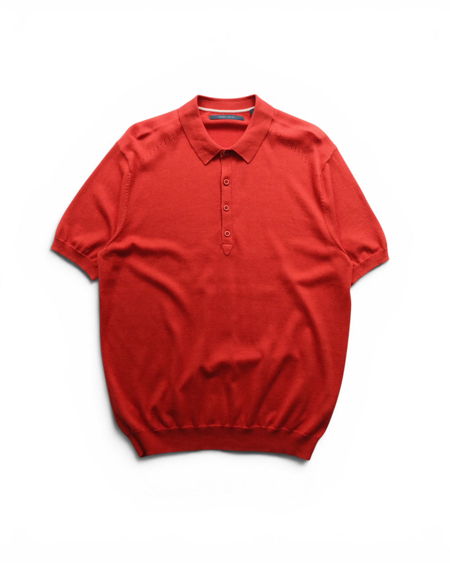 PERRY ELLIS - Cotton Knit Polo