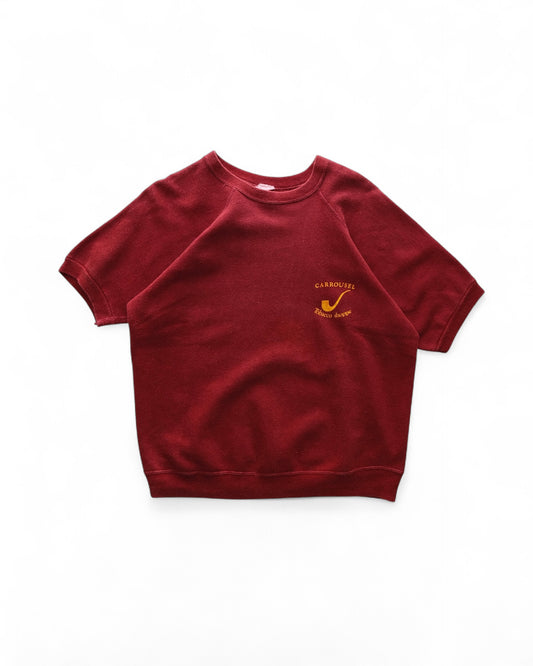 H.WOLF&SONS - Vintage Raglan Sweatshirt “CARROUSEL Tobacco Shoppe”