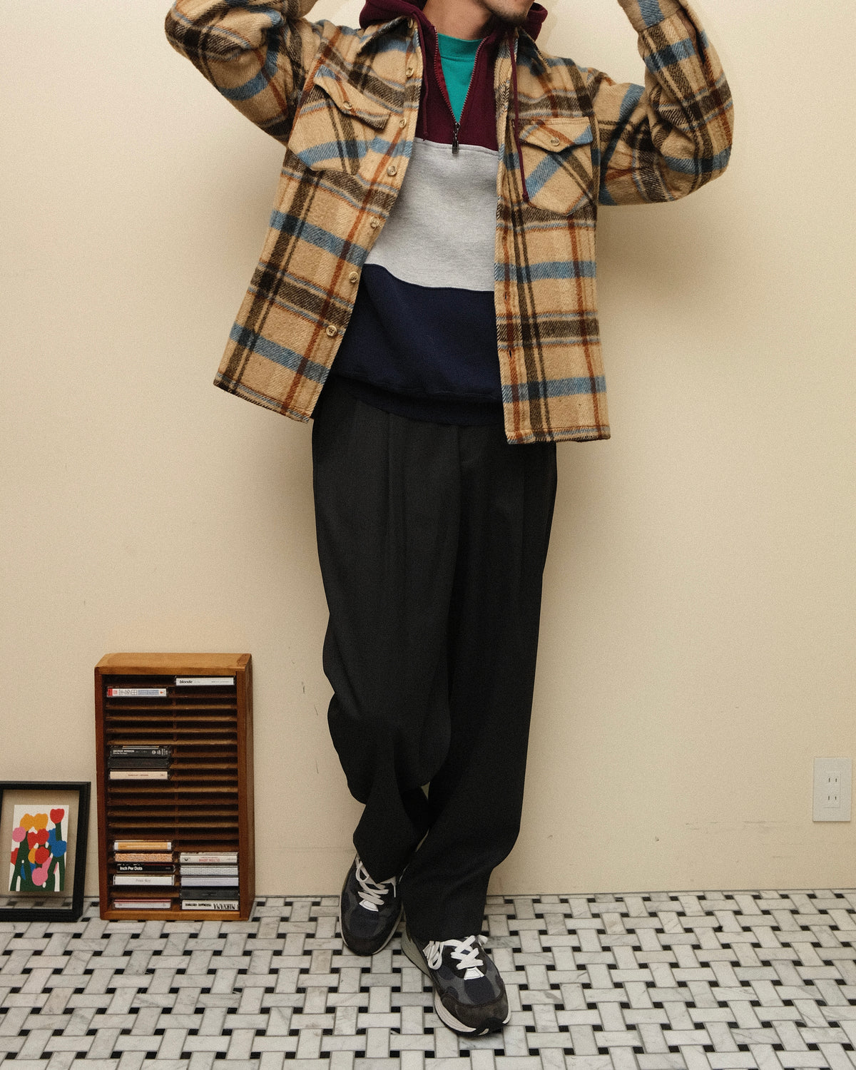 Russell - Half Zip Foodie made in usa