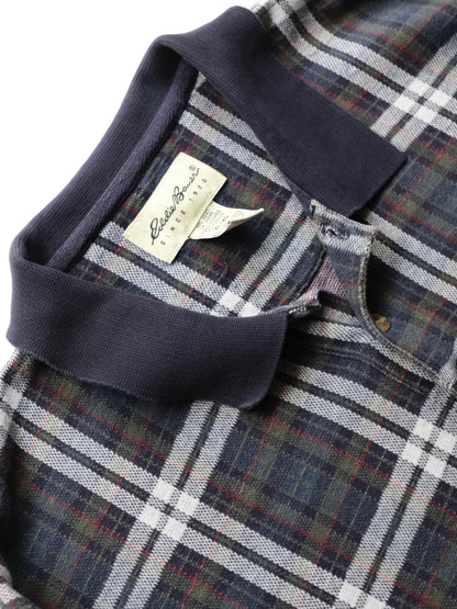 Eddie Bauer - Check Cotton Knit Polo