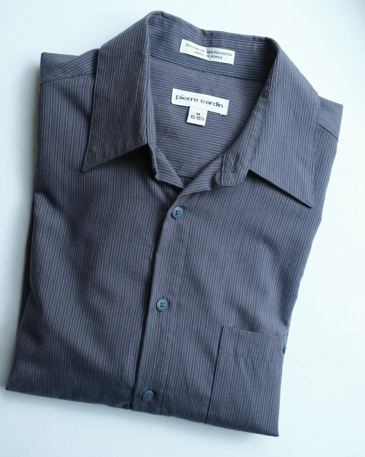 Pierre Cardin - Rayon Blend Stripe Shirt