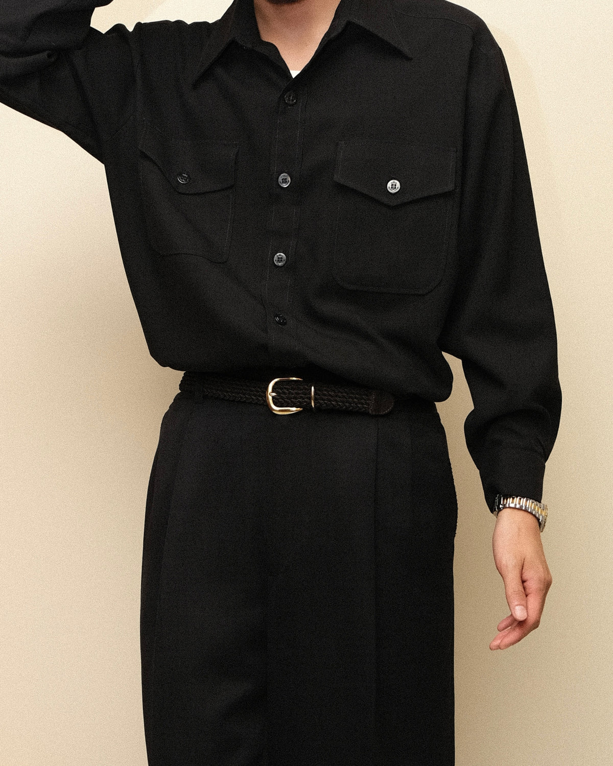 70s U.S. NAVY CPO Shirt