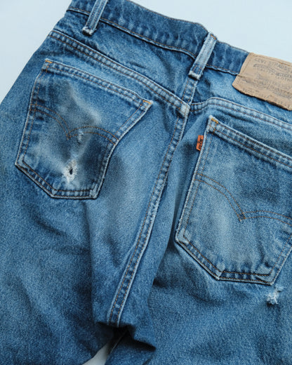 43. Levi's 505 Tapered Straight Denim Pants / W33 L31