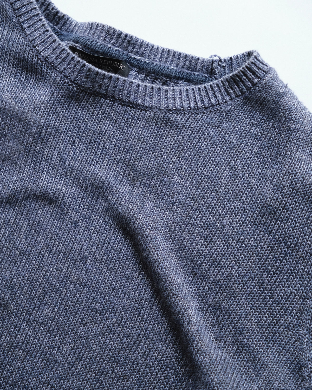 BANANA REPUBLIC - Linen Crew Neck Knit
