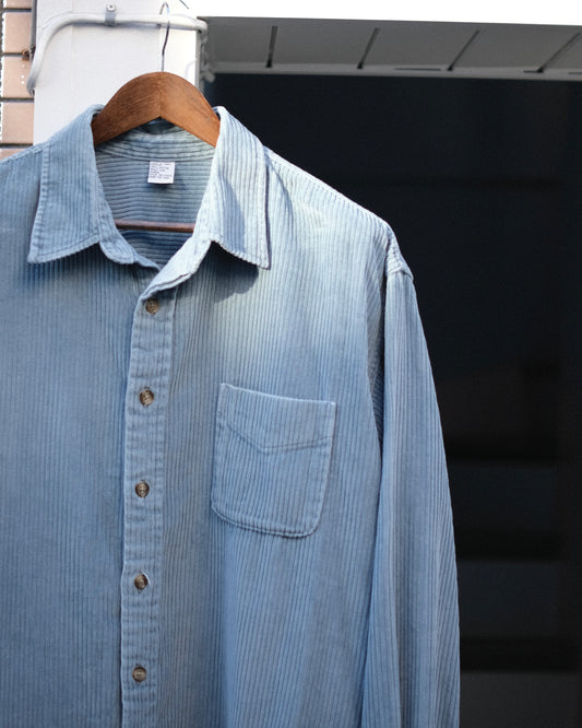 Light Blue Corduroy Shirt