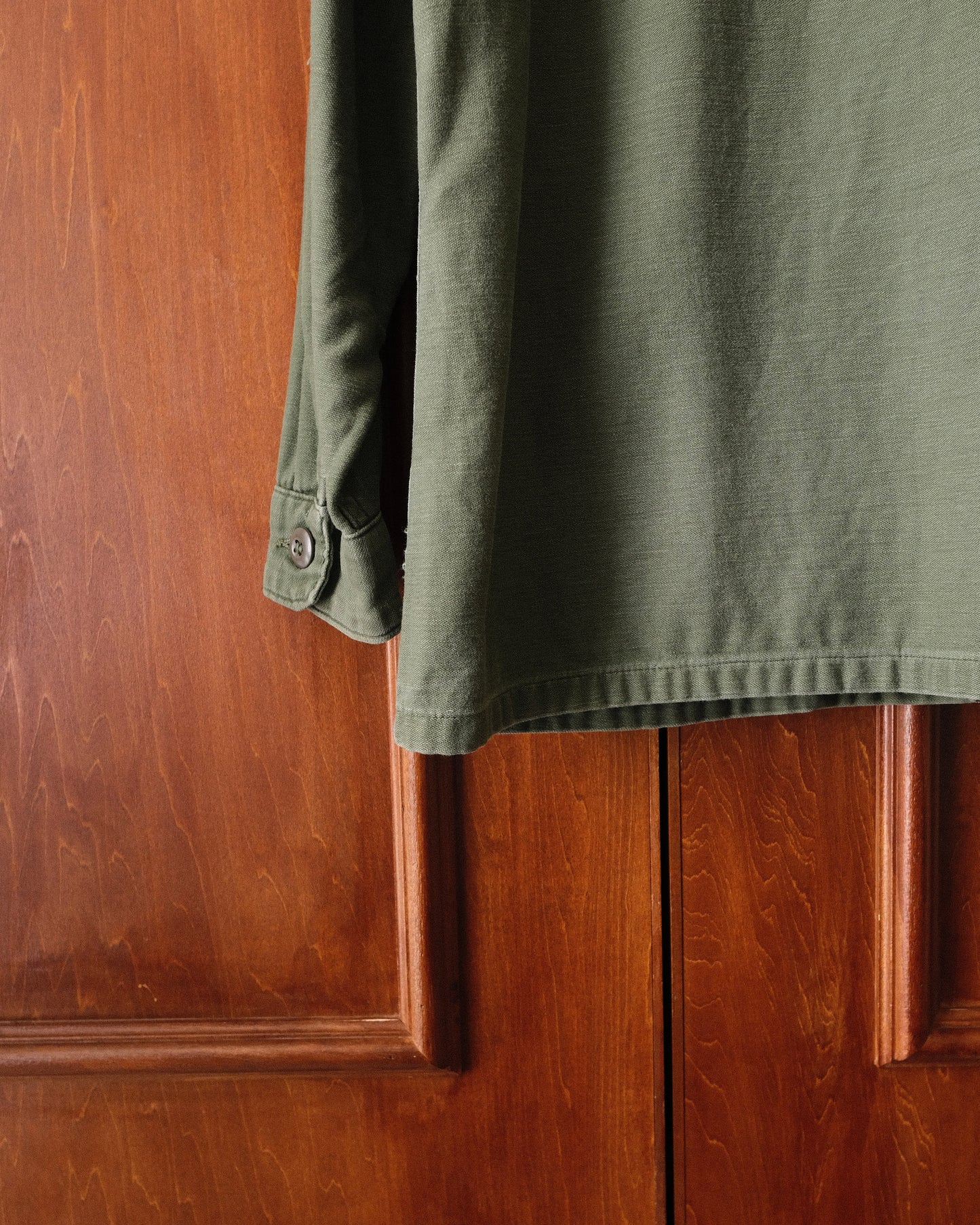 Cotton Satten Military Shirt
