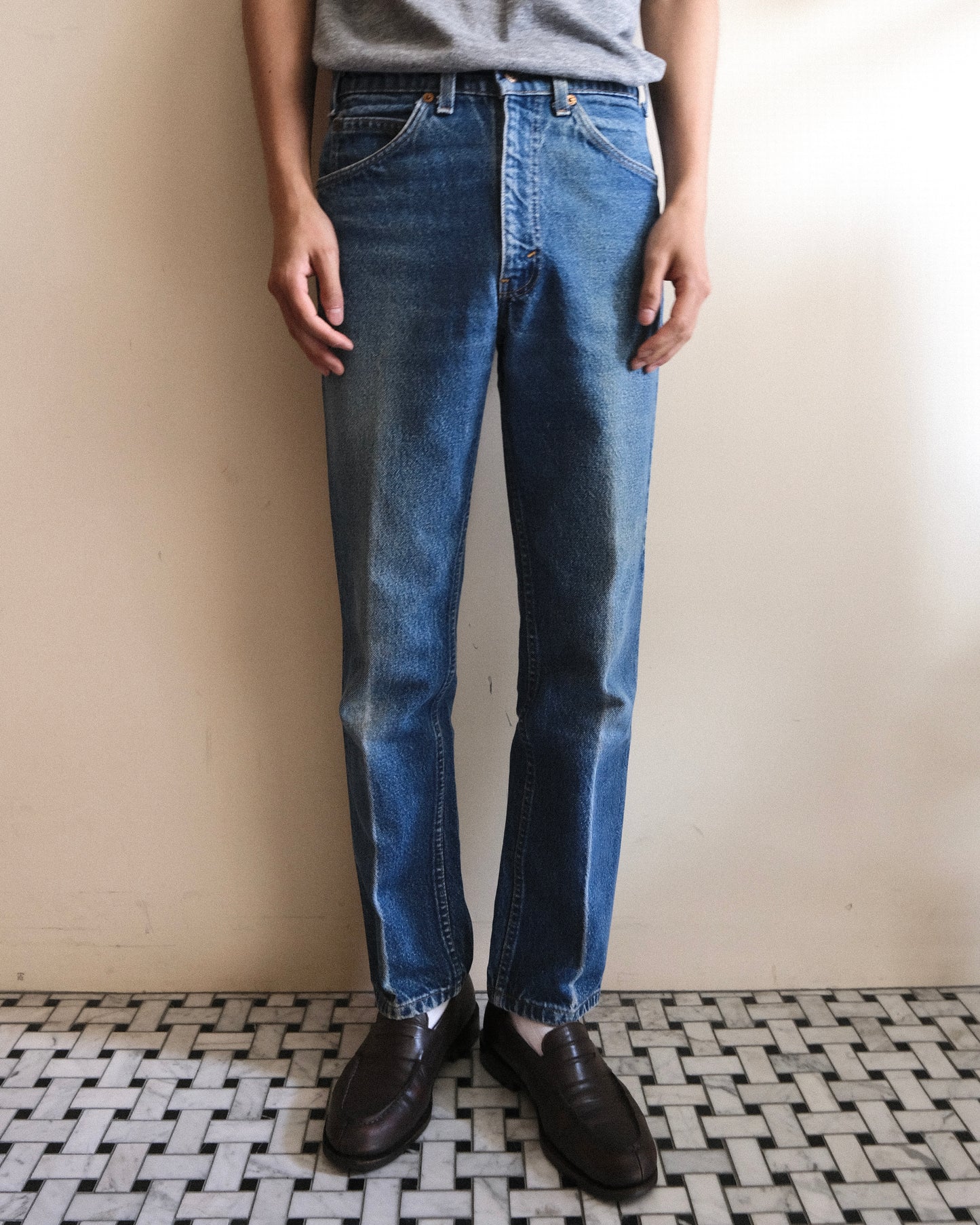 71. Levi's 40509-0215  Slim Straight Denim Pants W32 L30