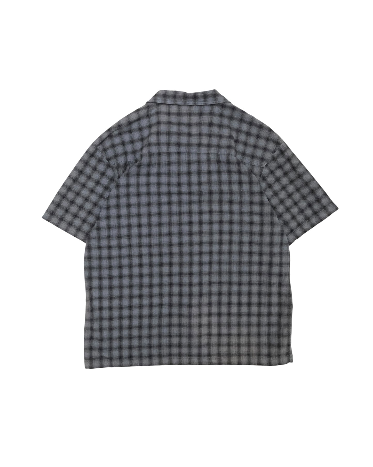 U.S. Expedition - Plaid Cotton Open Collar Shirt