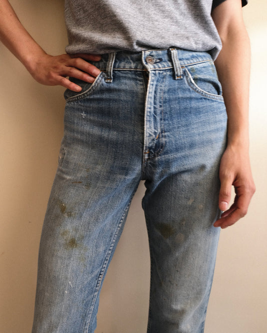70. Levi's 646 Bell Bottom Denim Pants