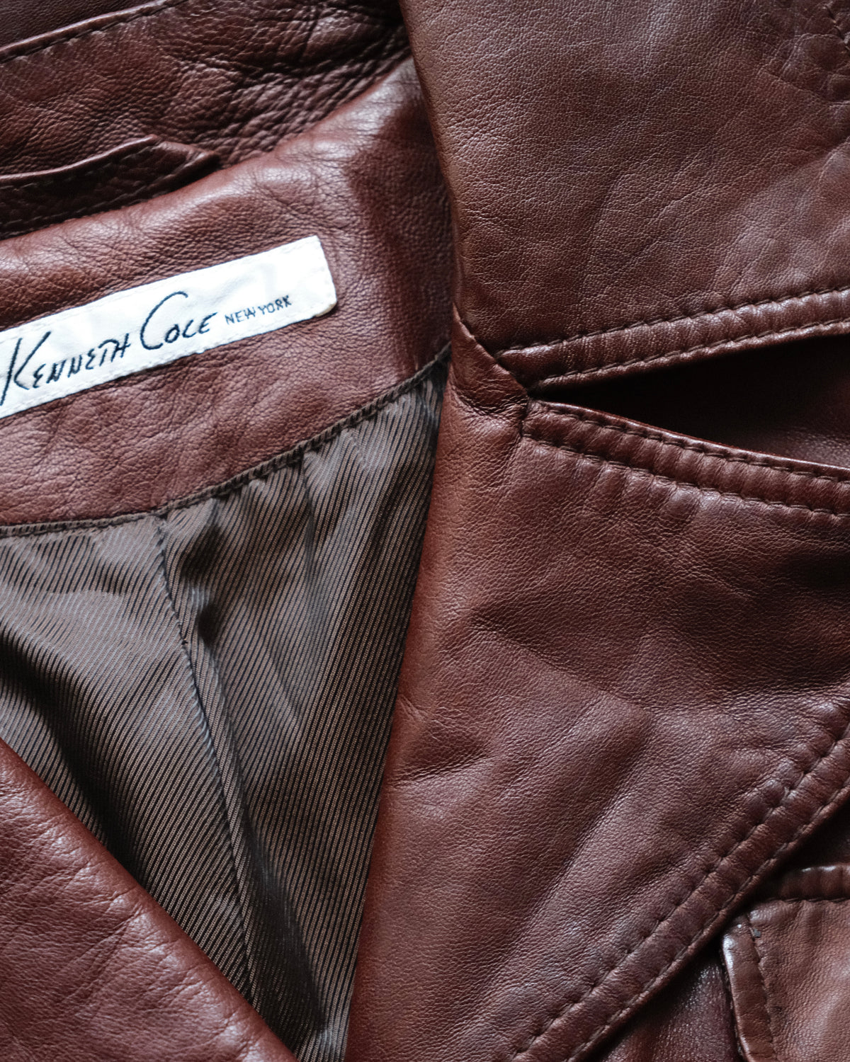 Kenneth Cole - Leather Jacket