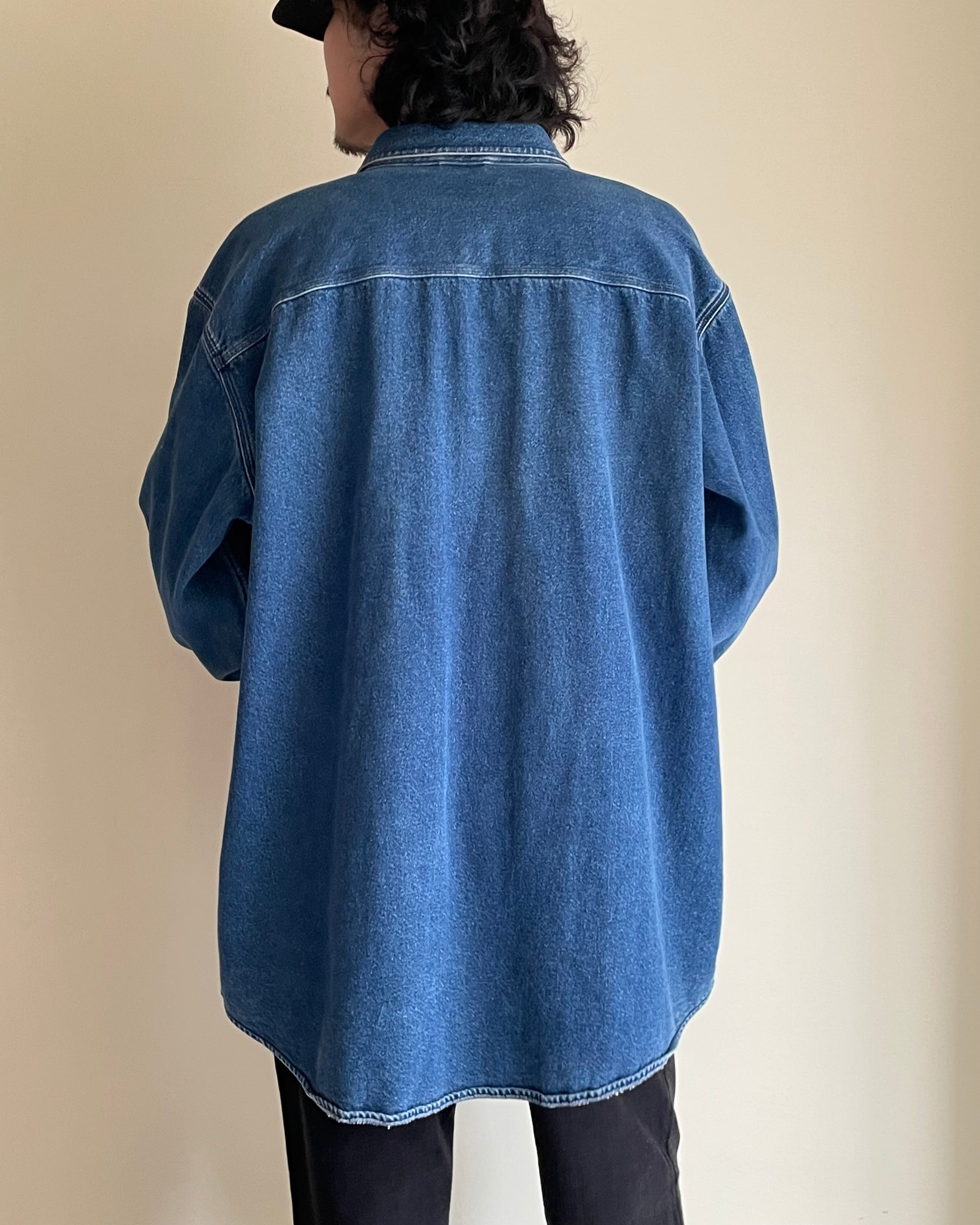 祐天寺・五本木・学芸大学の古着屋、セレクトショップ。[L.L.Bean - Flannel Lined Denim Shirt Jacket]