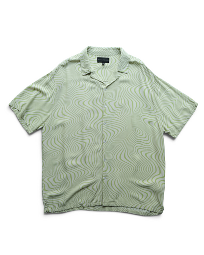 NO BOUNDARIES - Open Collar Rayon Shirt