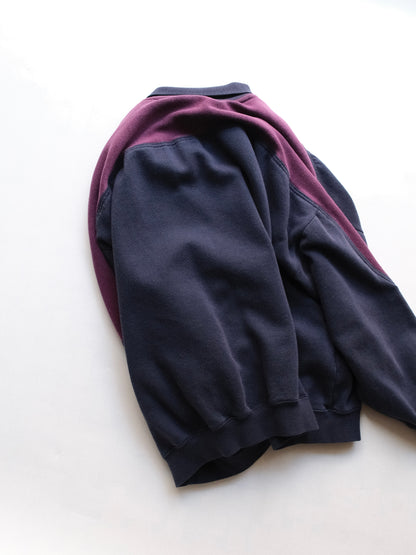 Cotton Polyester Polo Sweat Shirt