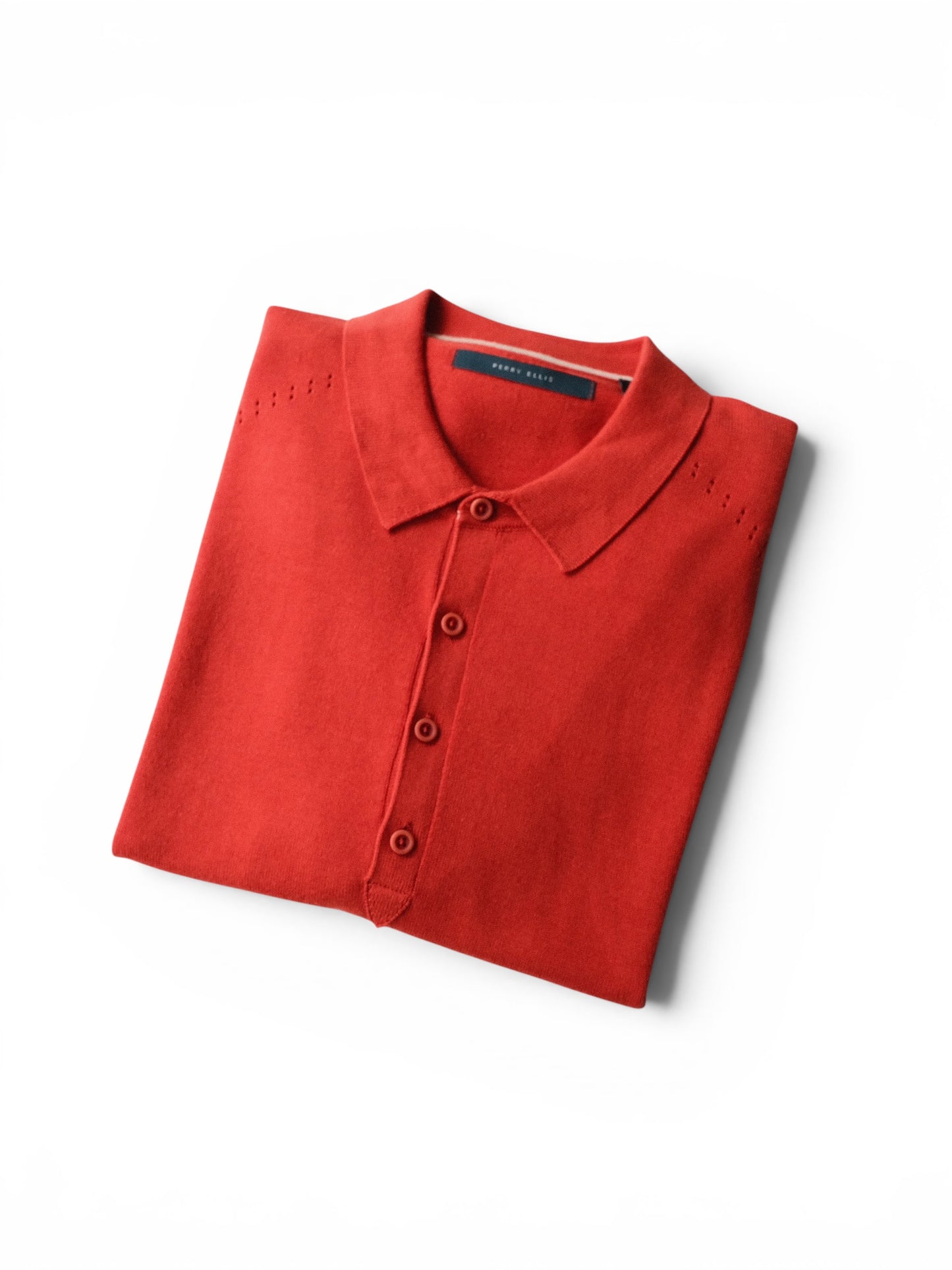 PERRY ELLIS - Cotton Knit Polo