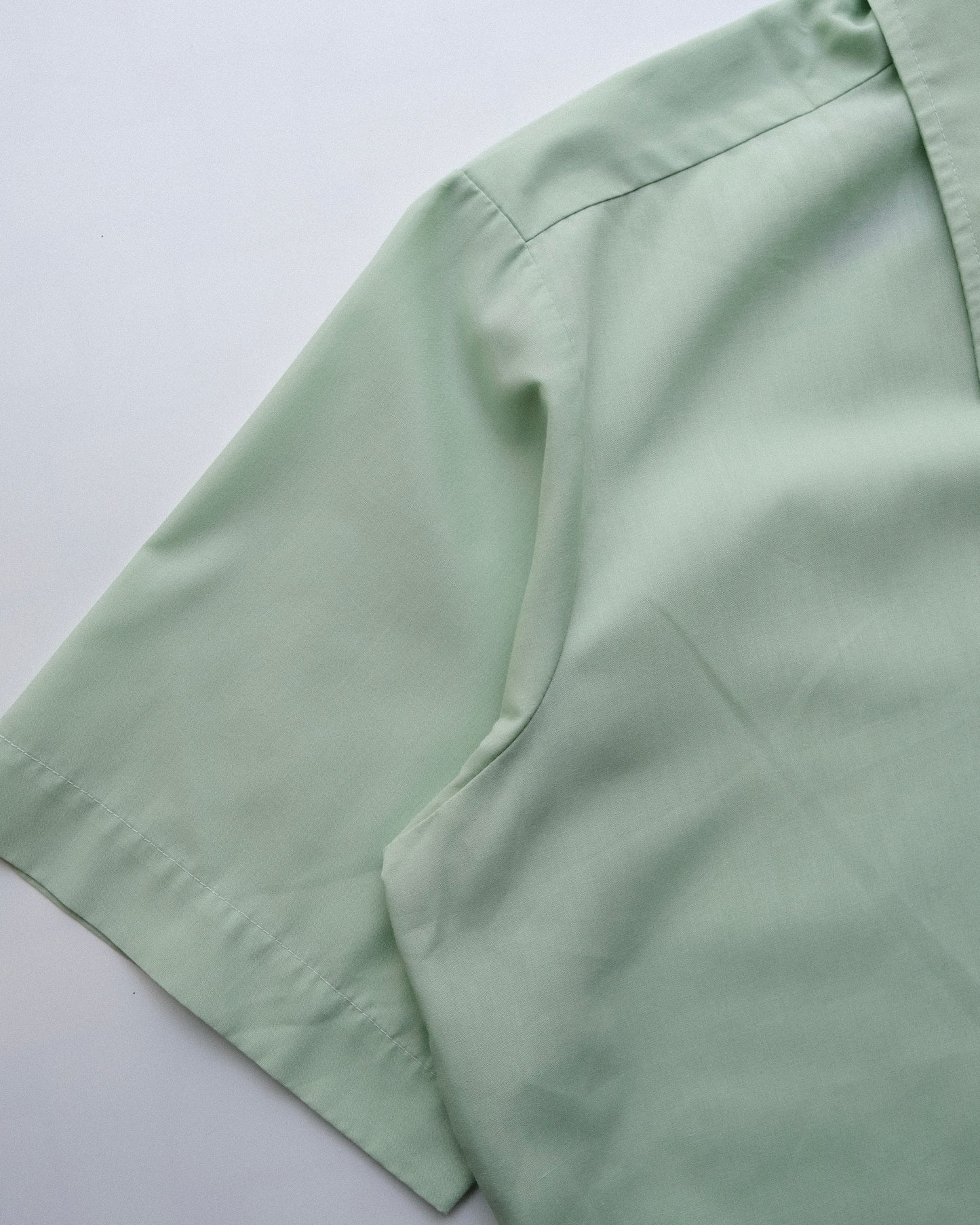Mint Green Poly/Cotton Shirt