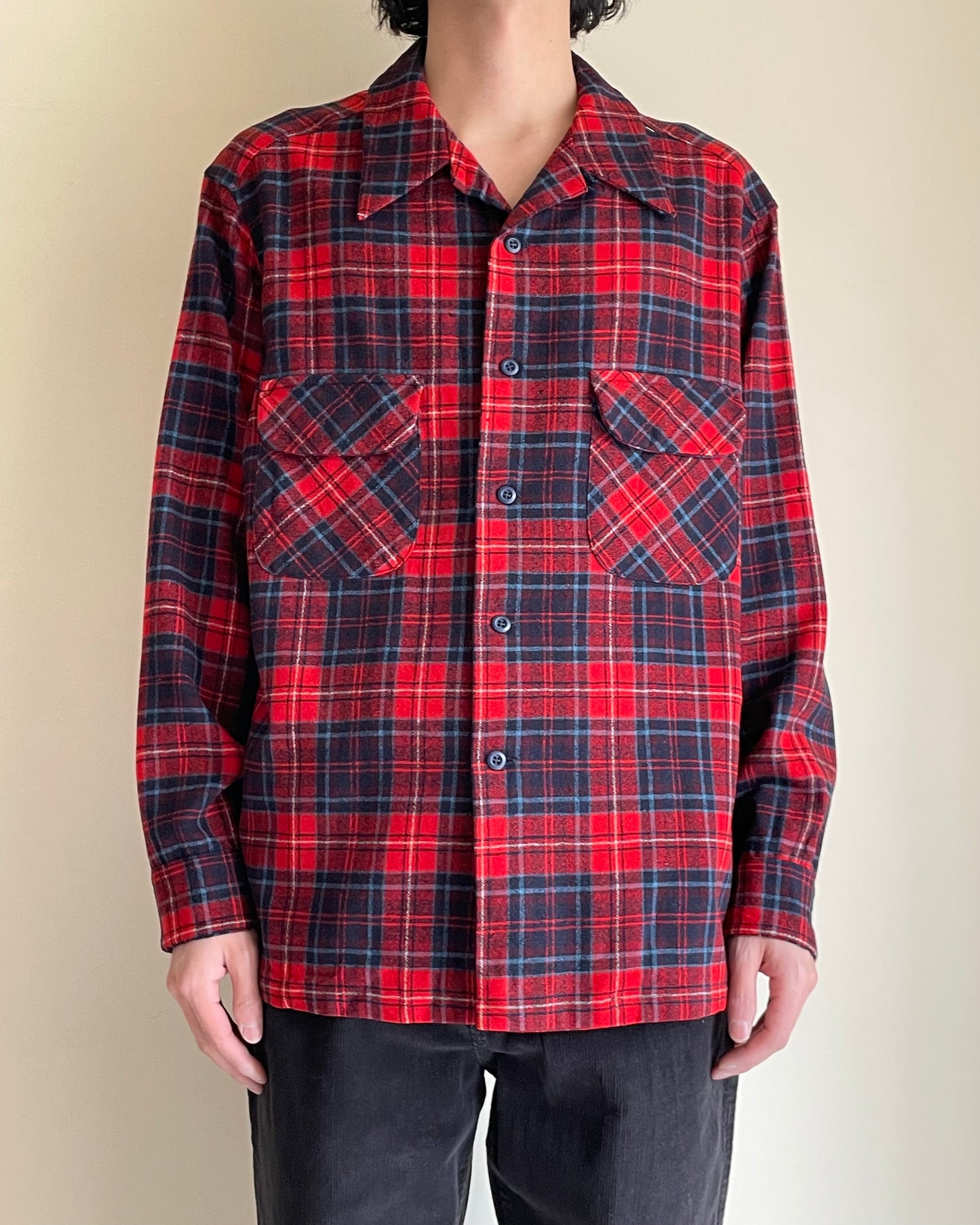 Pendleton "Virgin Wool Checked Shirt"
