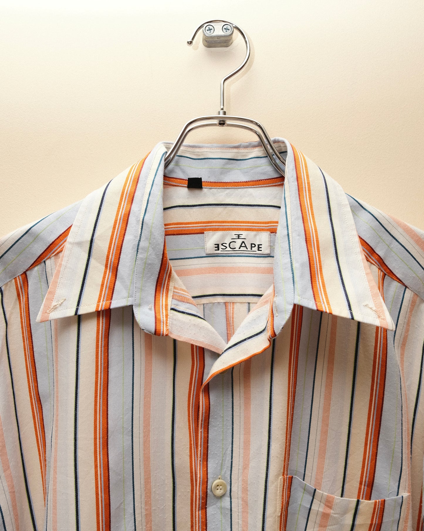 ESCAPE - Multi Stripe Short Sleeve Shirt