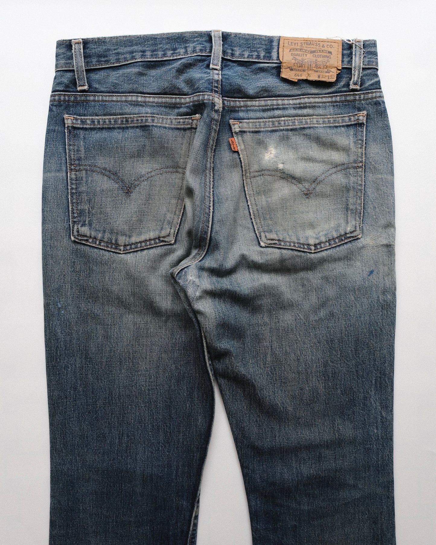 60. Levi's 646 Bell Bottom Denim Pants