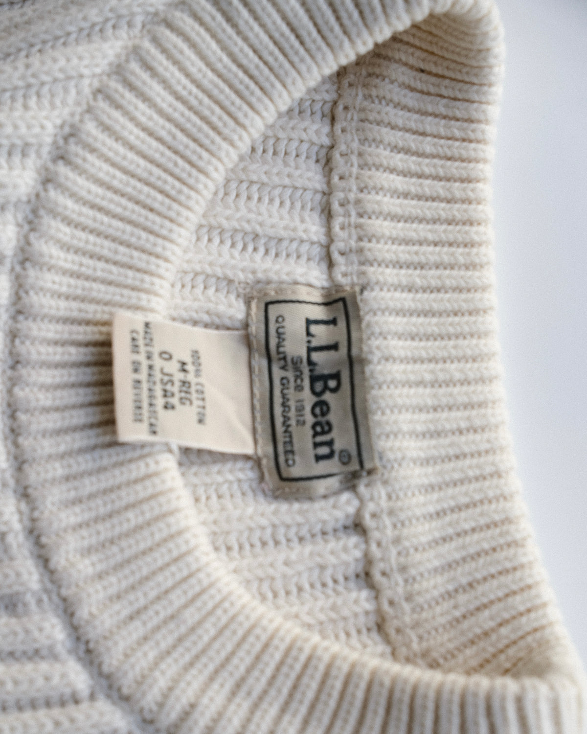 L.L.Bean - Cotton Rib Knit