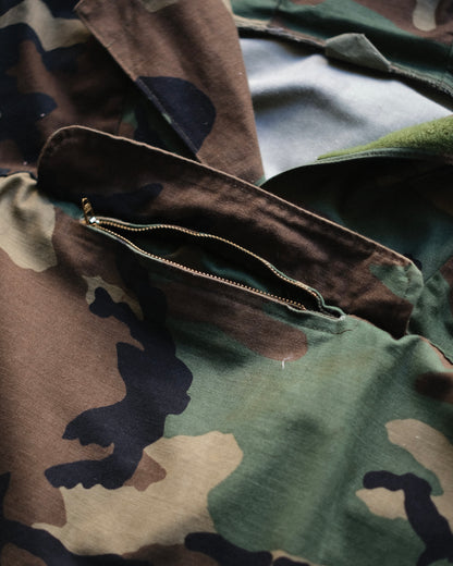 Woodland Camouflage Anorak Parka