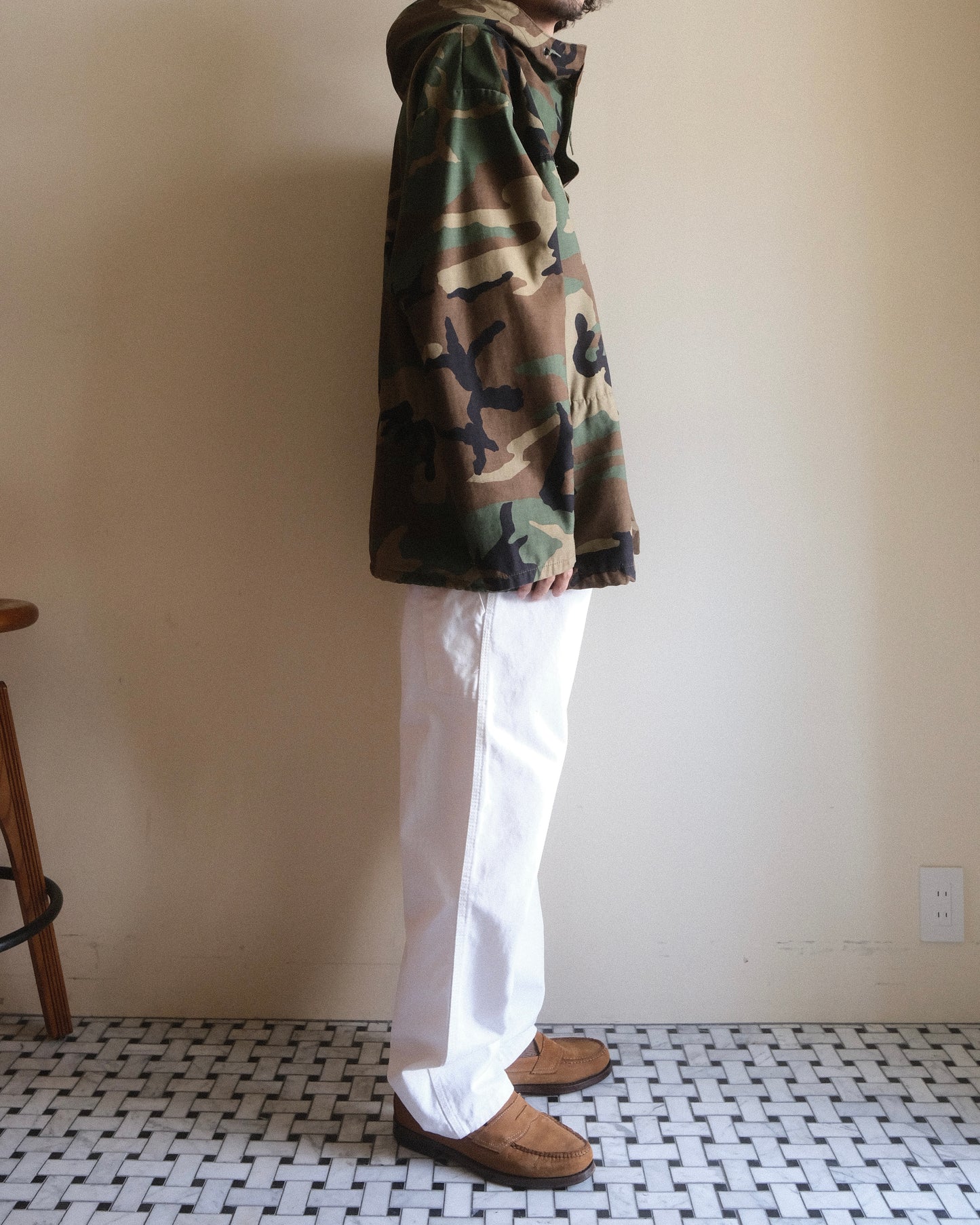 Woodland Camouflage Pullover Smock