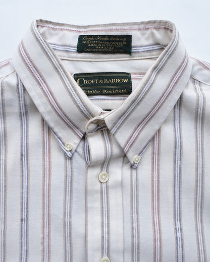 Croft & Barrow - Classic Multi Stripe Button Down Shirt