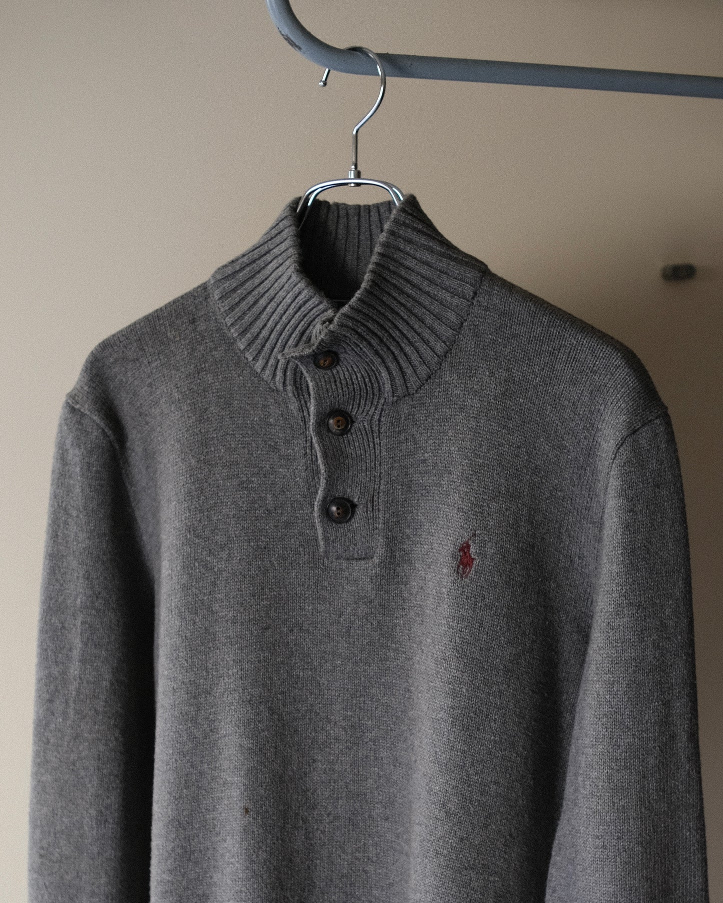 Ralph Lauren Cotton Henley Knit