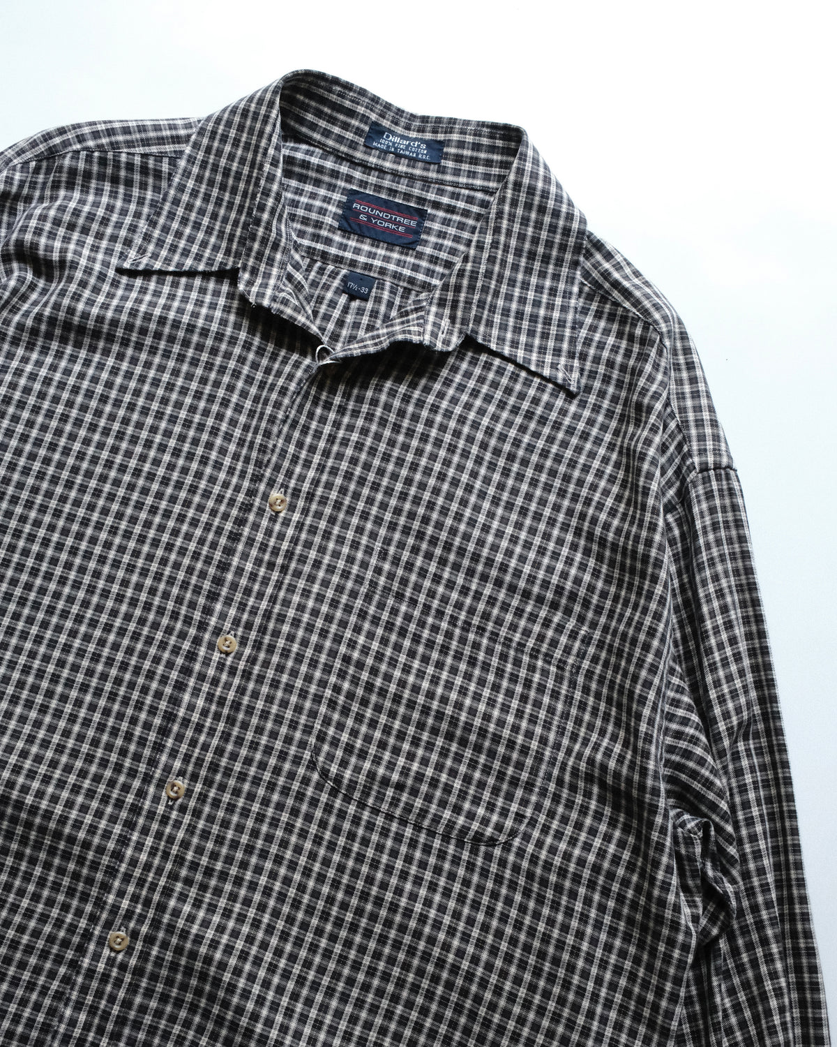 Roundtree & Yorke - Check Cotton Shirt