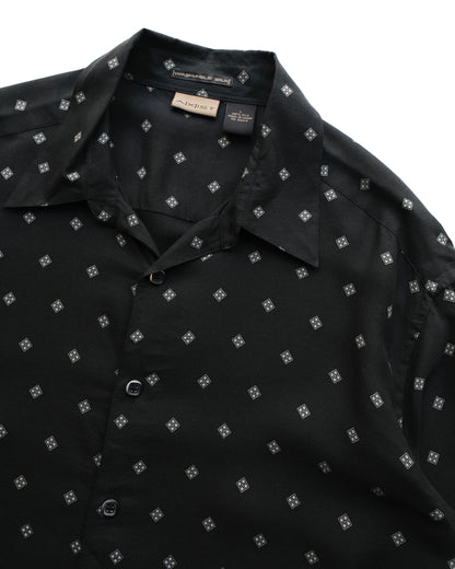 90s AXIST - Silk Open Collar Shirt
