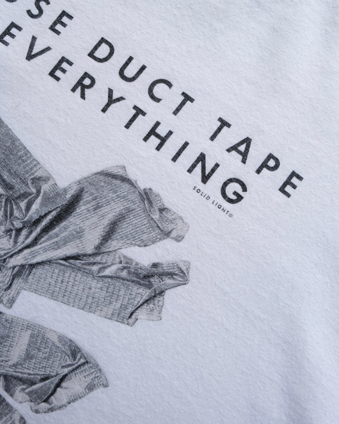 Solid Light “People Use Duct Tape To Fix Everything, God Used Nails” T-Shirt