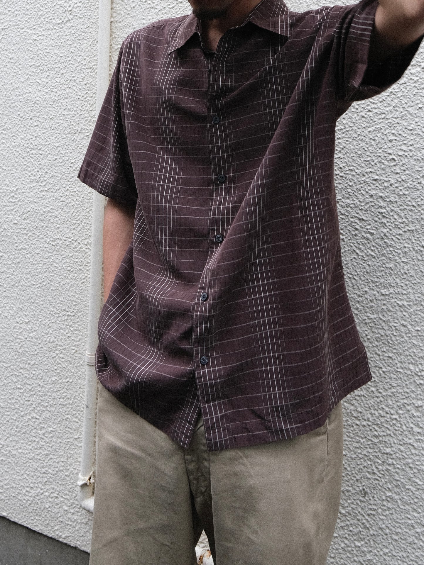 AXIST - Grid Check Short Sleeve Shirt