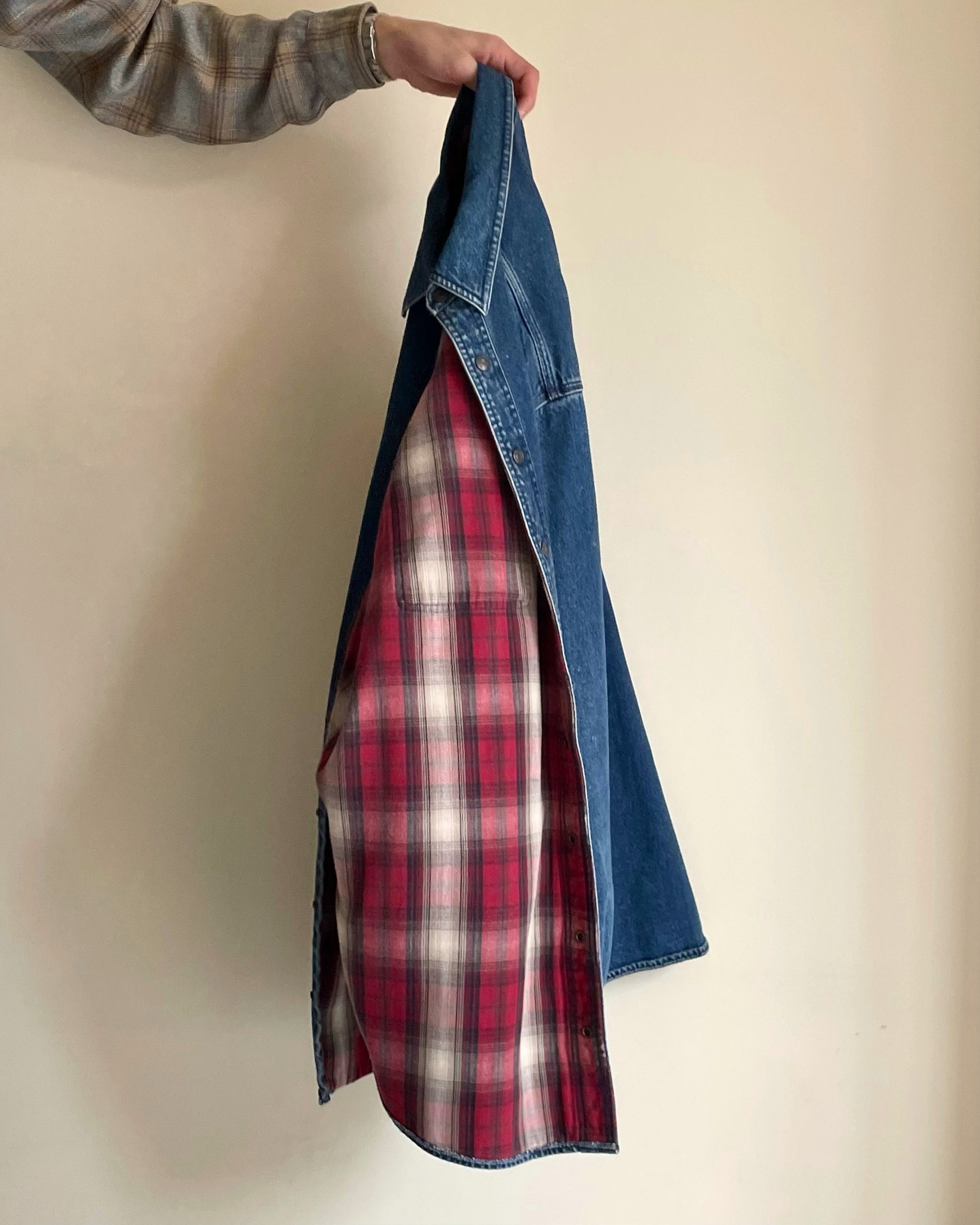 祐天寺・五本木・学芸大学の古着屋、セレクトショップ。[L.L.Bean - Flannel Lined Denim Shirt Jacket]
