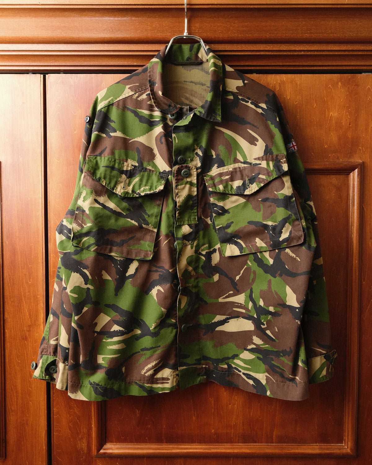 祐天寺・五本木・学芸大学の古着屋、セレクトショップ。[90s-00s British ArmyDPM Camouflage Combat Shirt]