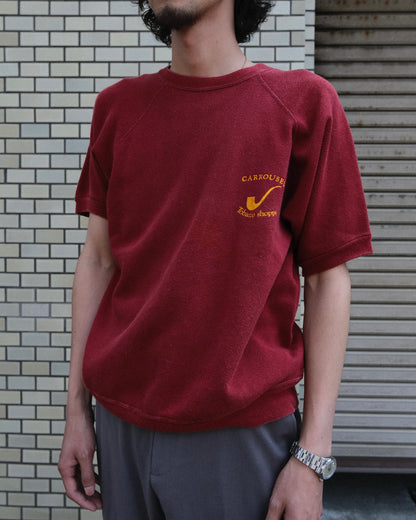 H.WOLF&SONS - Vintage Raglan Sweatshirt “CARROUSEL Tobacco Shoppe”